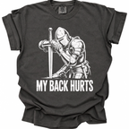 Back Pain Paladin T-Shirt - Pepper