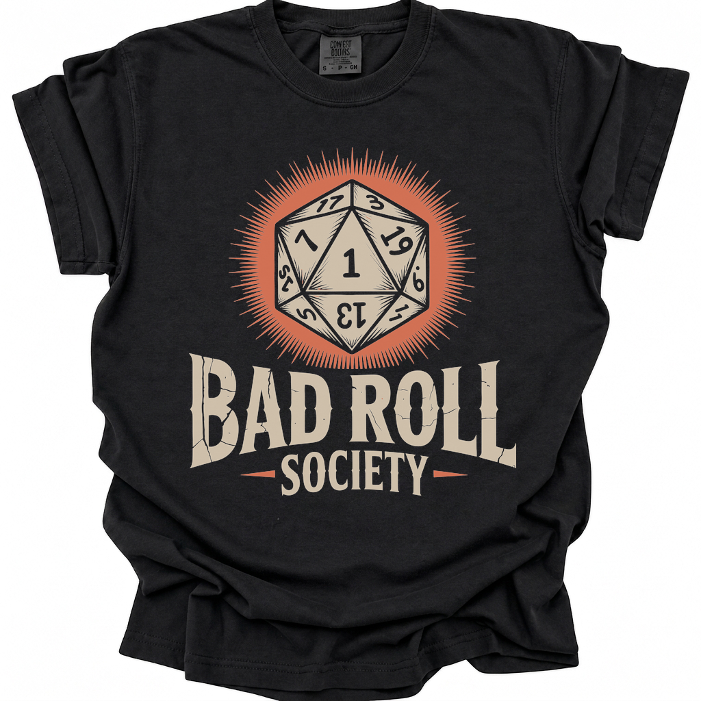 Bad Roll Society T-Shirt - Black