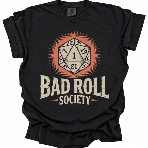 Bad Roll Society T-Shirt - Black