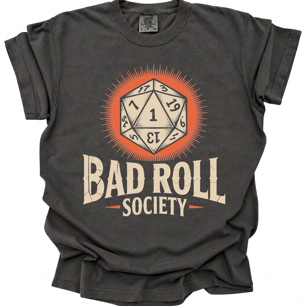 Bad Roll Society T-Shirt - Pepper