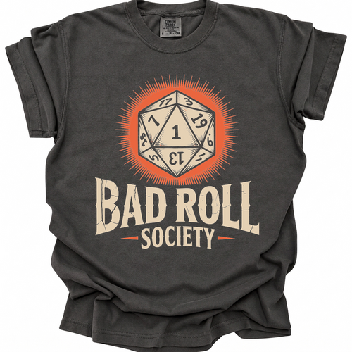 Bad Roll Society T-Shirt - Pepper