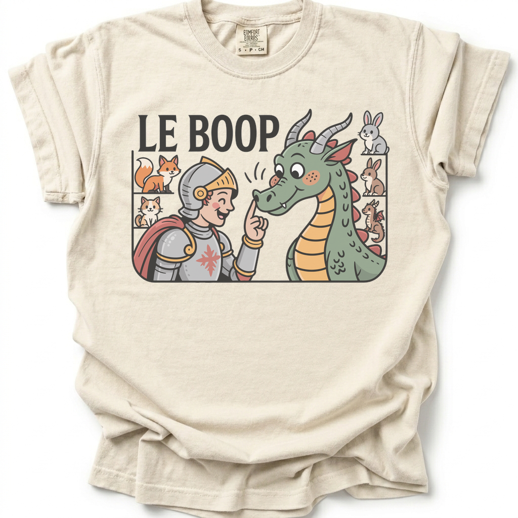Boop the Dragon T-Shirt - Ivory