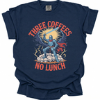 Caffeinated Knight T-Shirt - True Navy