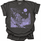 Castle Night Horror T-Shirt - Pepper