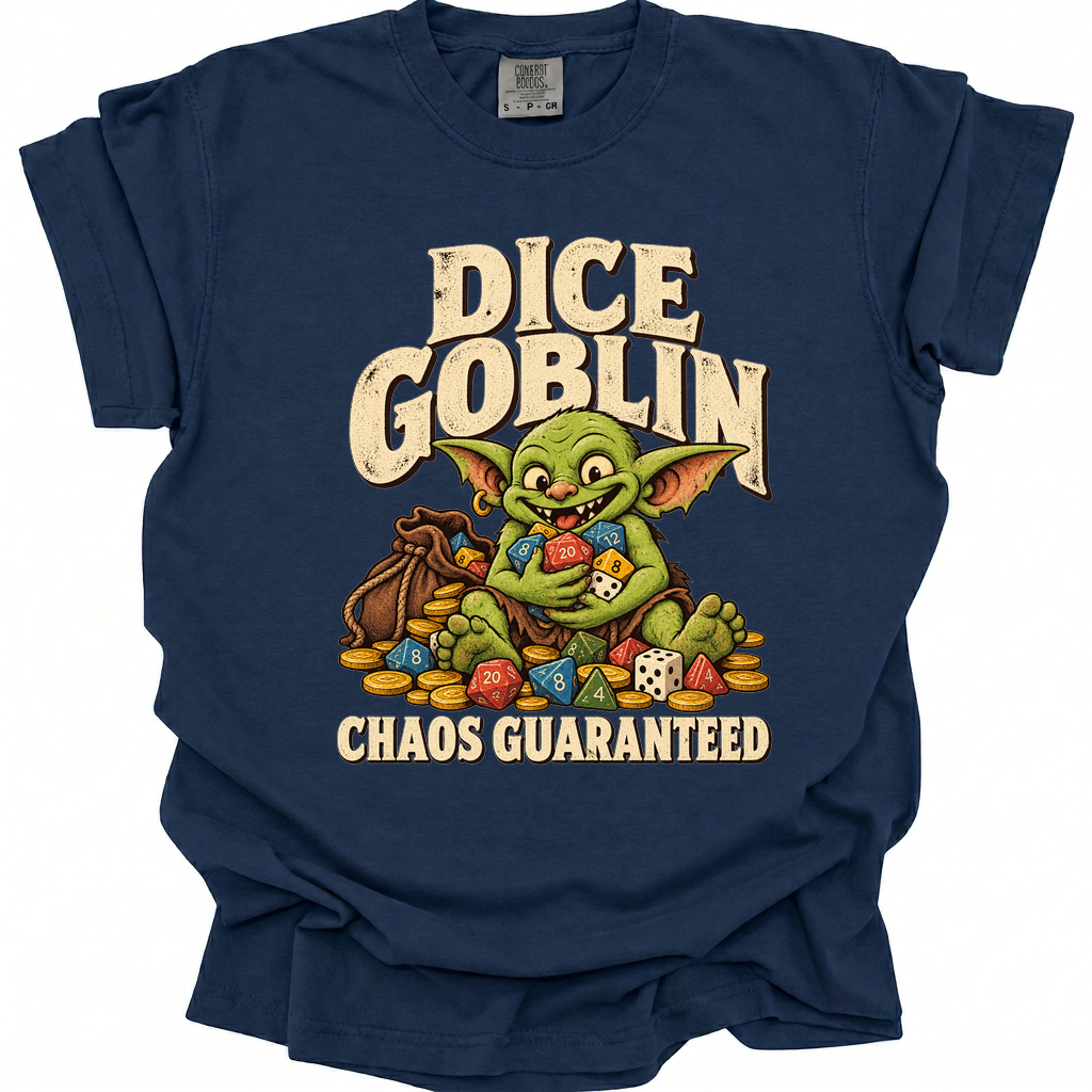 Chaos Guaranteed T-Shirt - True Navy