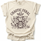 Chaotic Feral T-Shirt - Ivory