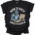Clocked In Knight T-Shirt - Black