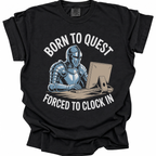 Clocked In Knight T-Shirt - Black