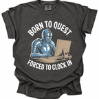 Clocked In Knight T-Shirt - Pepper