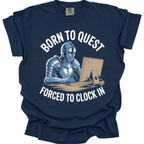 Clocked In Knight T-Shirt - True Navy