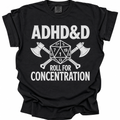 Concentration Check Failed T-Shirt - Black