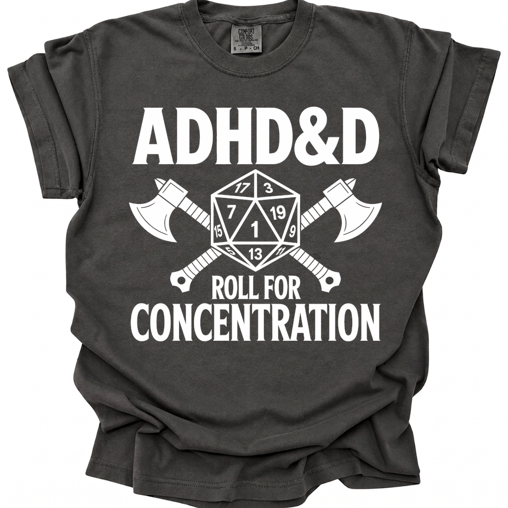 Concentration Check Failed T-Shirt - Pepper