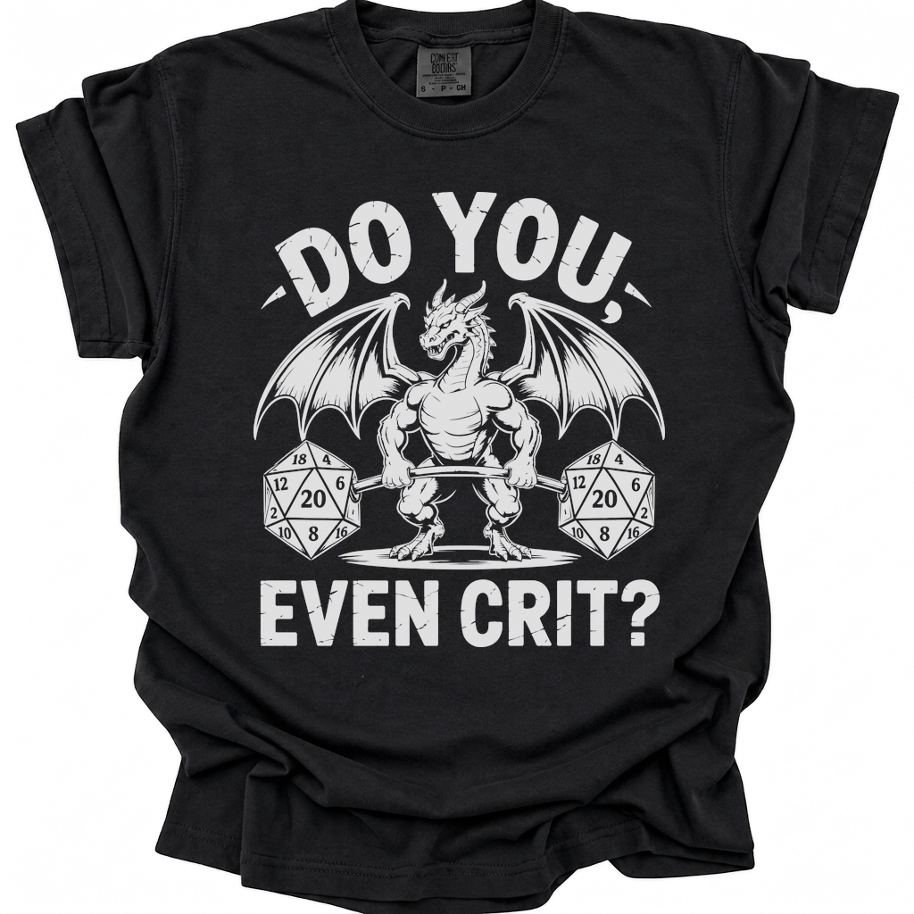 Crit Day Gains T-Shirt - Black