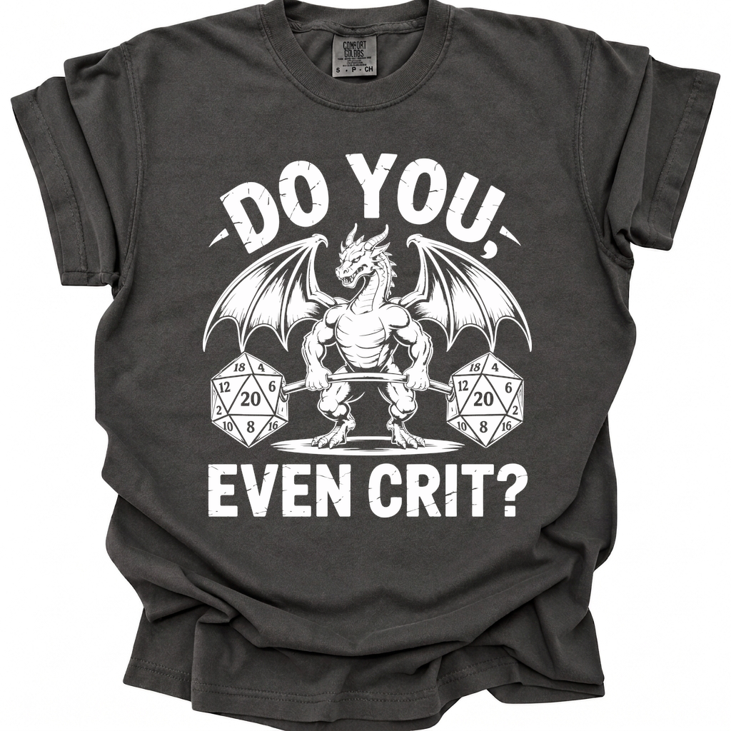 Crit Day Gains T-Shirt - Pepper