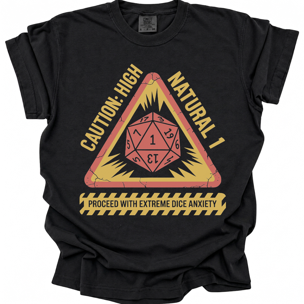 Critical Failure Ahead T-Shirt - Black