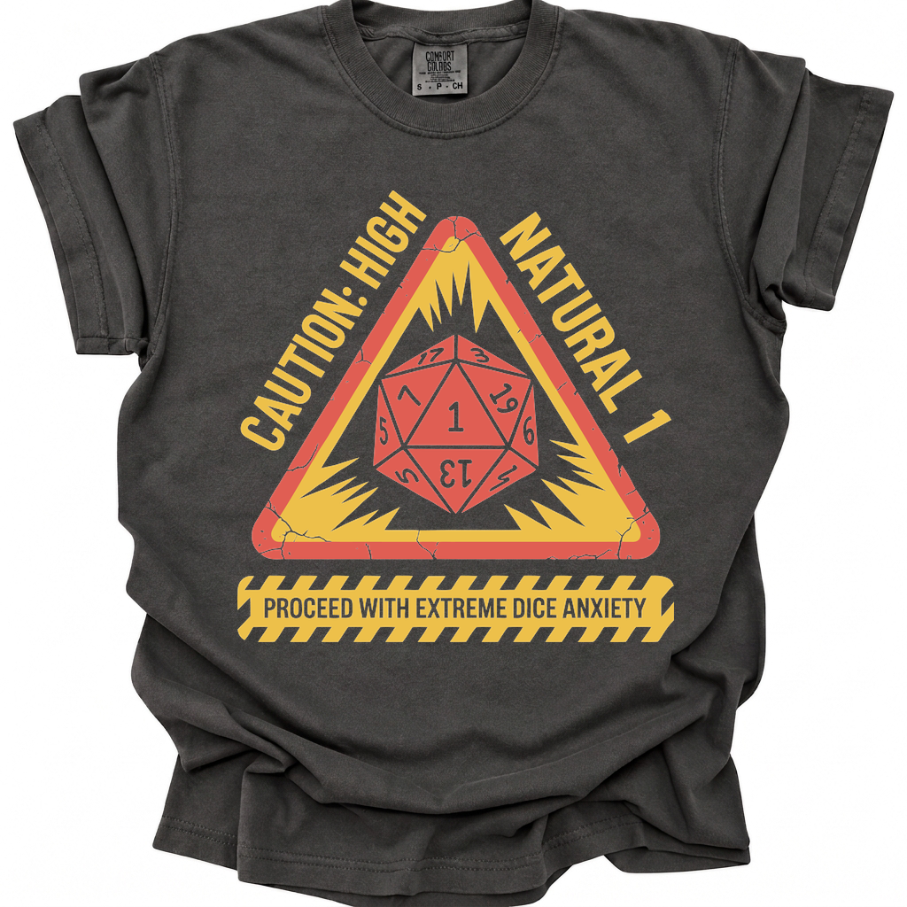 Critical Failure Ahead T-Shirt - Pepper