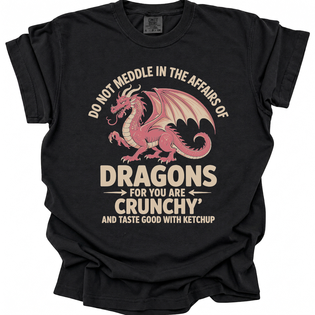 Crunchy Adventurer T-Shirt - Black