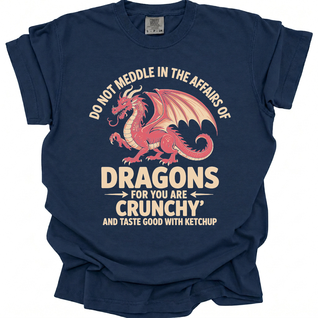 Crunchy Adventurer T-Shirt - True Navy