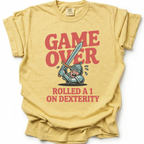 Dexterity Disaster T-Shirt - Butter Yellow