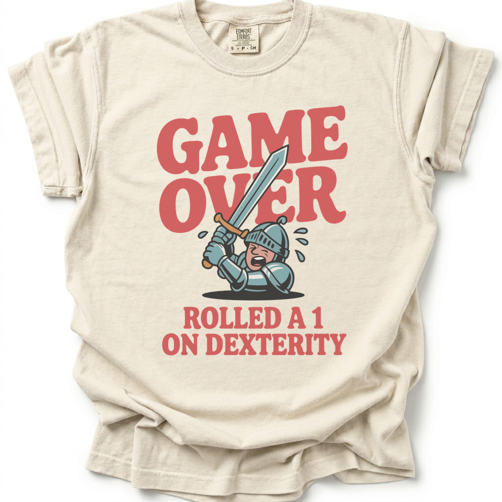Dexterity Disaster T-Shirt - Ivory