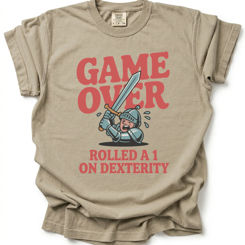 Dexterity Disaster T-Shirt - Sand Stone