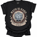 Dice Luck Anxiety T-Shirt - Black