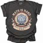 Dice Luck Anxiety T-Shirt - Pepper