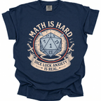 Dice Luck Anxiety T-Shirt - True Navy