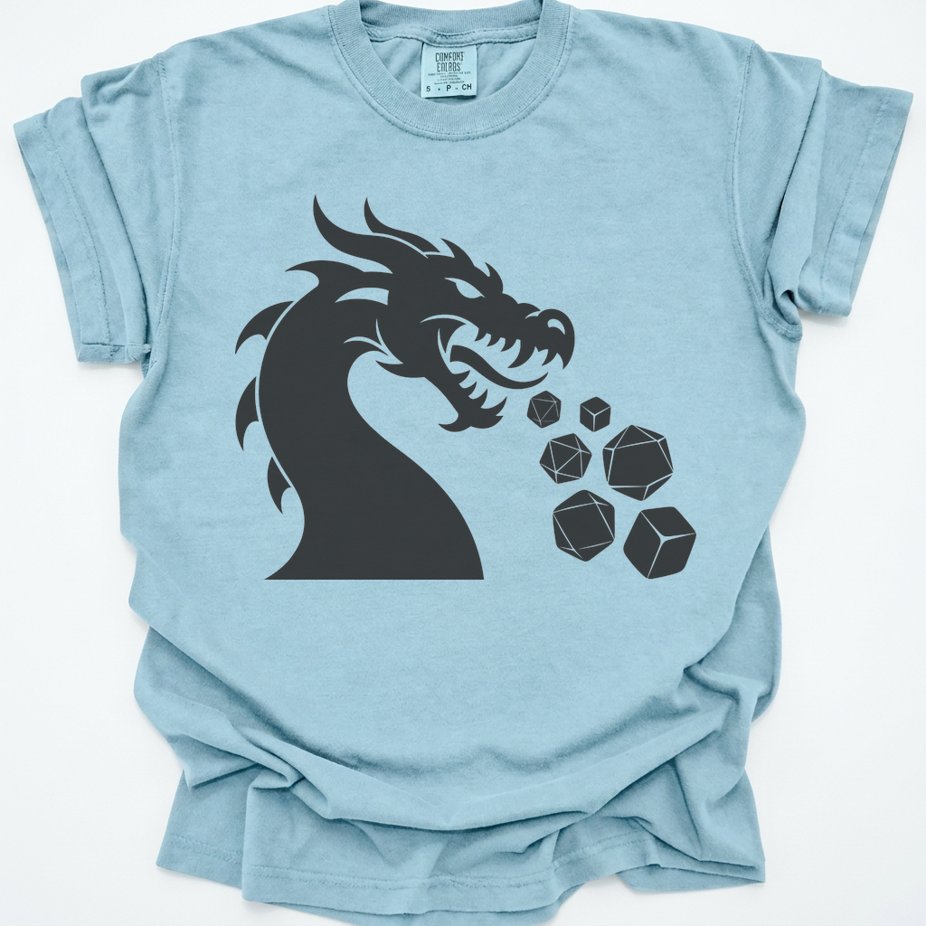 Dragon Breath T-Shirt - Chambray