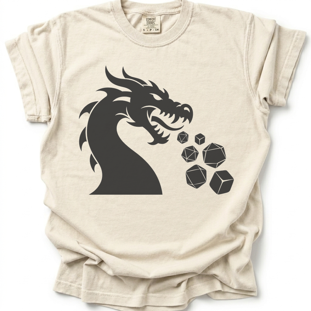 Dragon Breath T-Shirt - Ivory
