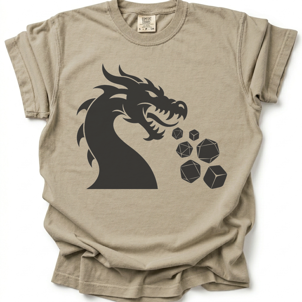 Dragon Breath T-Shirt - Sand Stone