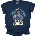 Dragon Girls T-Shirt - True Navy