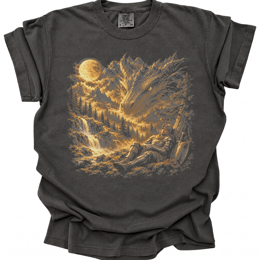 Dragon Moon T-Shirt - Pepper
