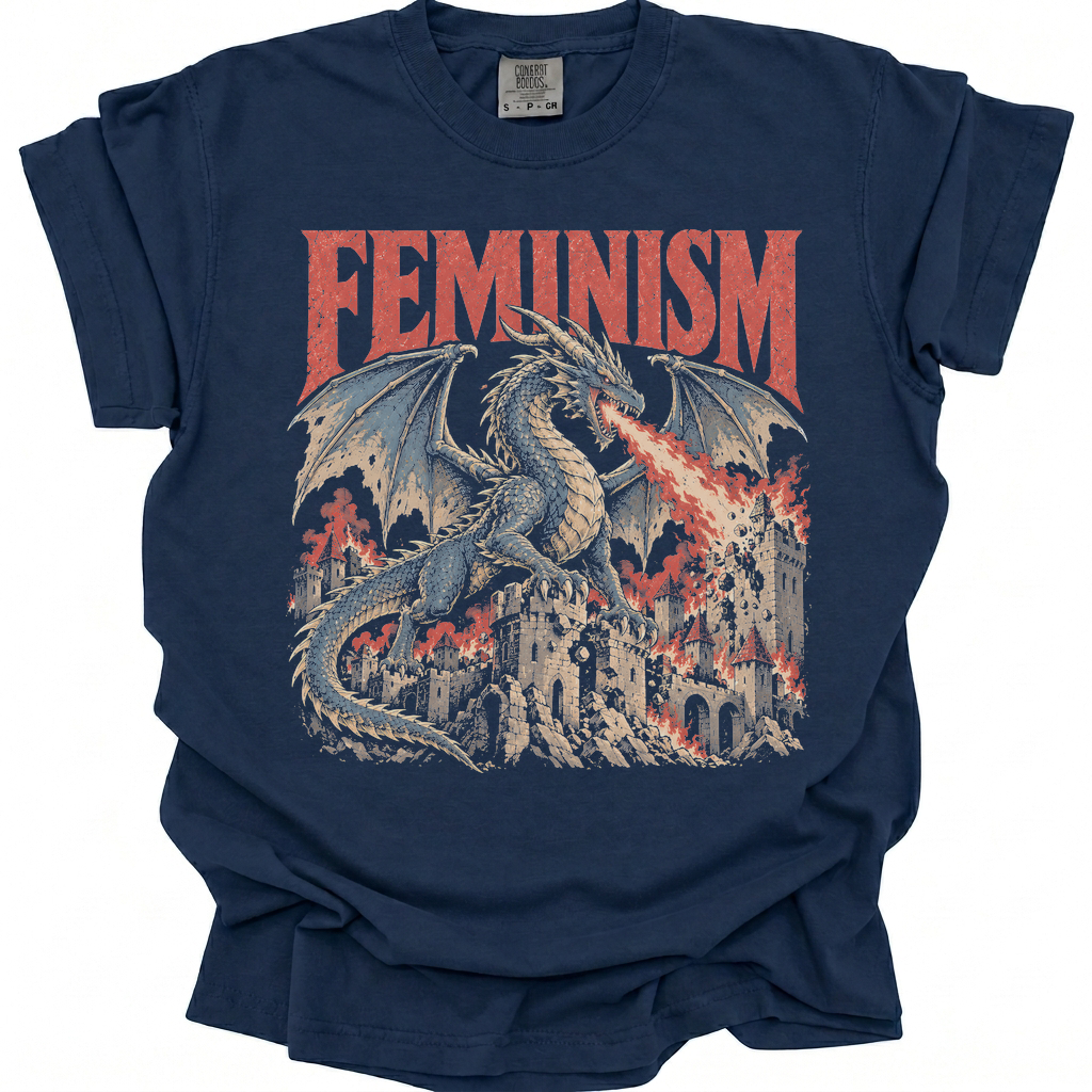 Dragon Queen T-Shirt - True Navy