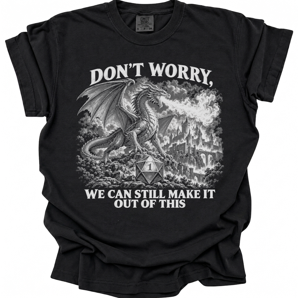 Dragon Terror T-Shirt - Black