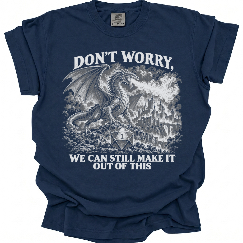 Dragon Terror T-Shirt - True Navy