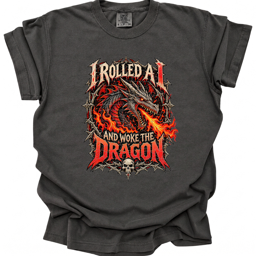Dragon Wakeup Call T-Shirt - Pepper