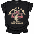 Dumbbells & Dragons T-Shirt - Black