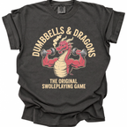 Dumbbells & Dragons T-Shirt - Pepper
