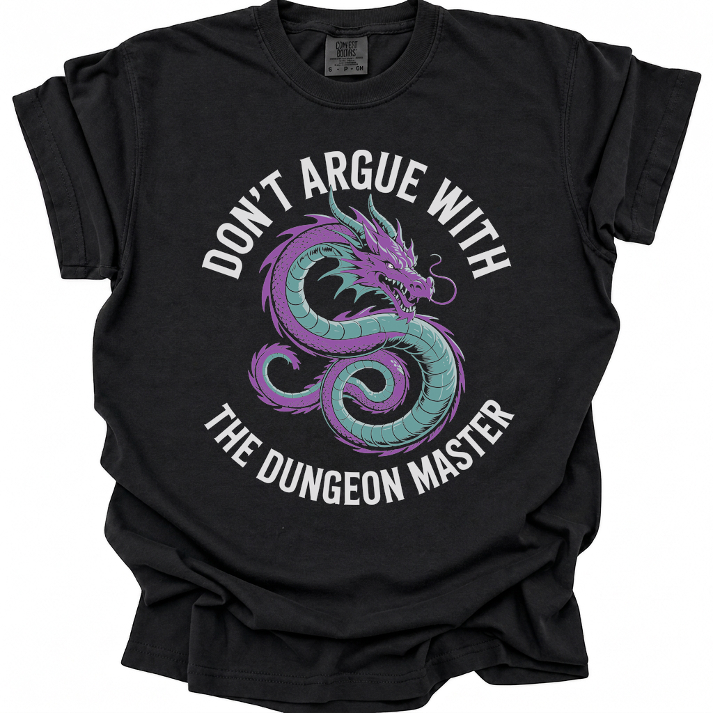 Dungeon Master Rules T-Shirt - Black