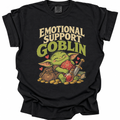 Emotional Support Goblin T-Shirt - Black