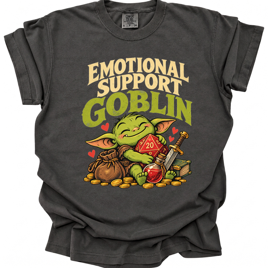 Emotional Support Goblin T-Shirt - Pepper