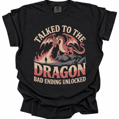 Failed Dragon Diplomacy T-Shirt - Black