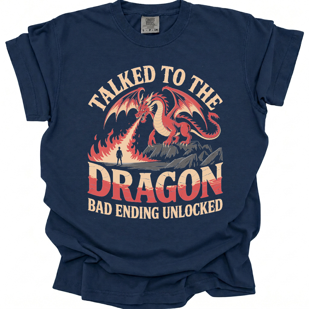 Failed Dragon Diplomacy T-Shirt - True Navy