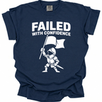 Failed With Confidence T-Shirt - True Navy