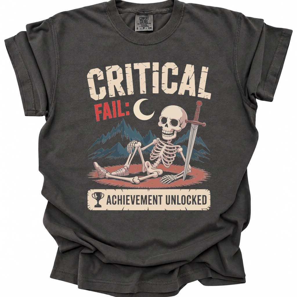 Failure Unlocked T-Shirt - Pepper