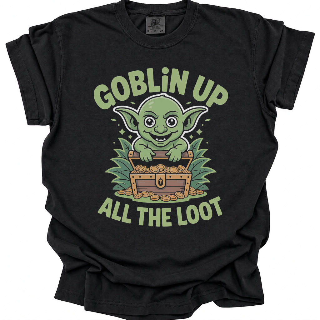 Goblin Greed T-Shirt - Black