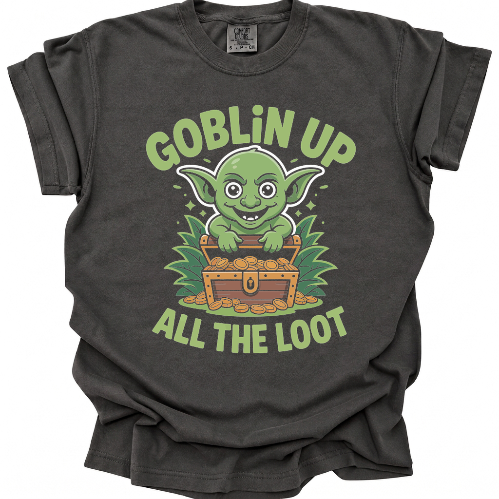 Goblin Greed T-Shirt - Pepper