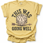 Going Well T-Shirt - Butter Yellow