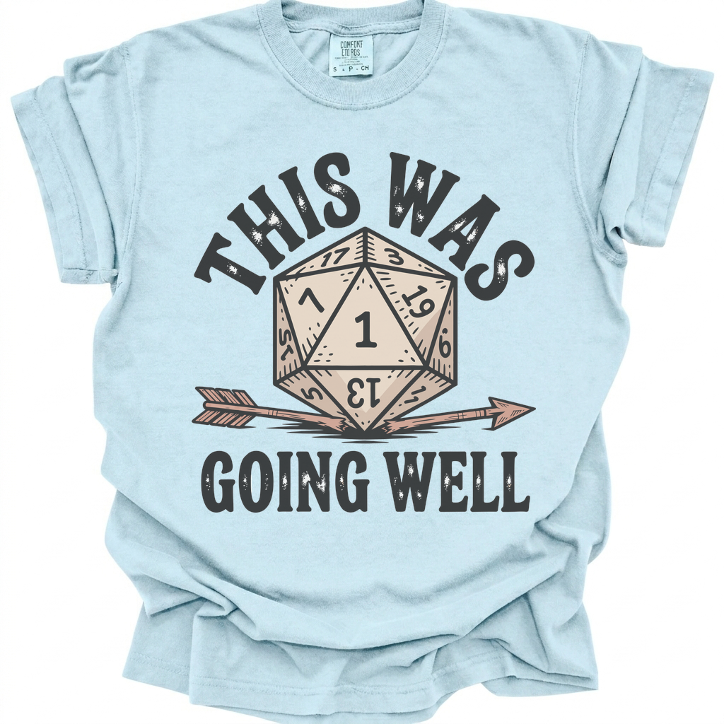 Going Well T-Shirt - Chambray